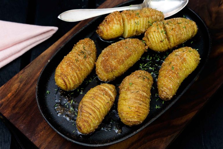 Hasselbackspotatis