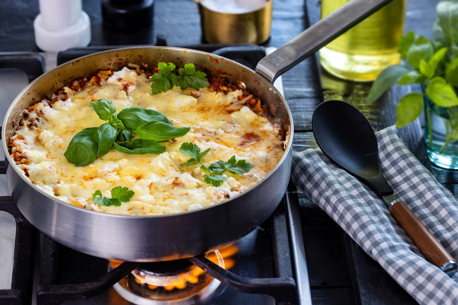 One pot lasagne