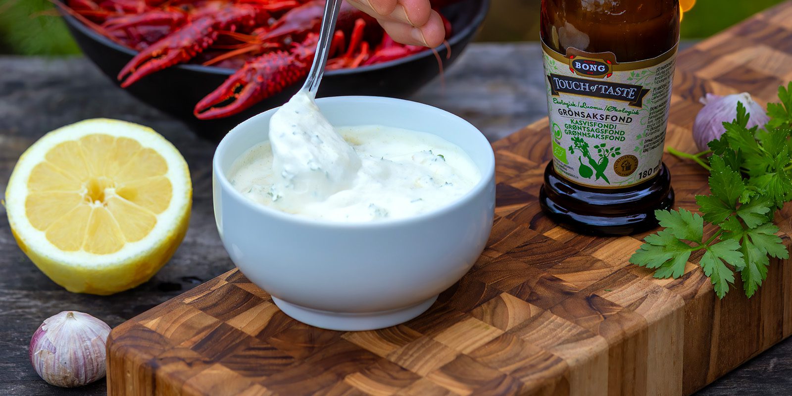 Gremolata crème
