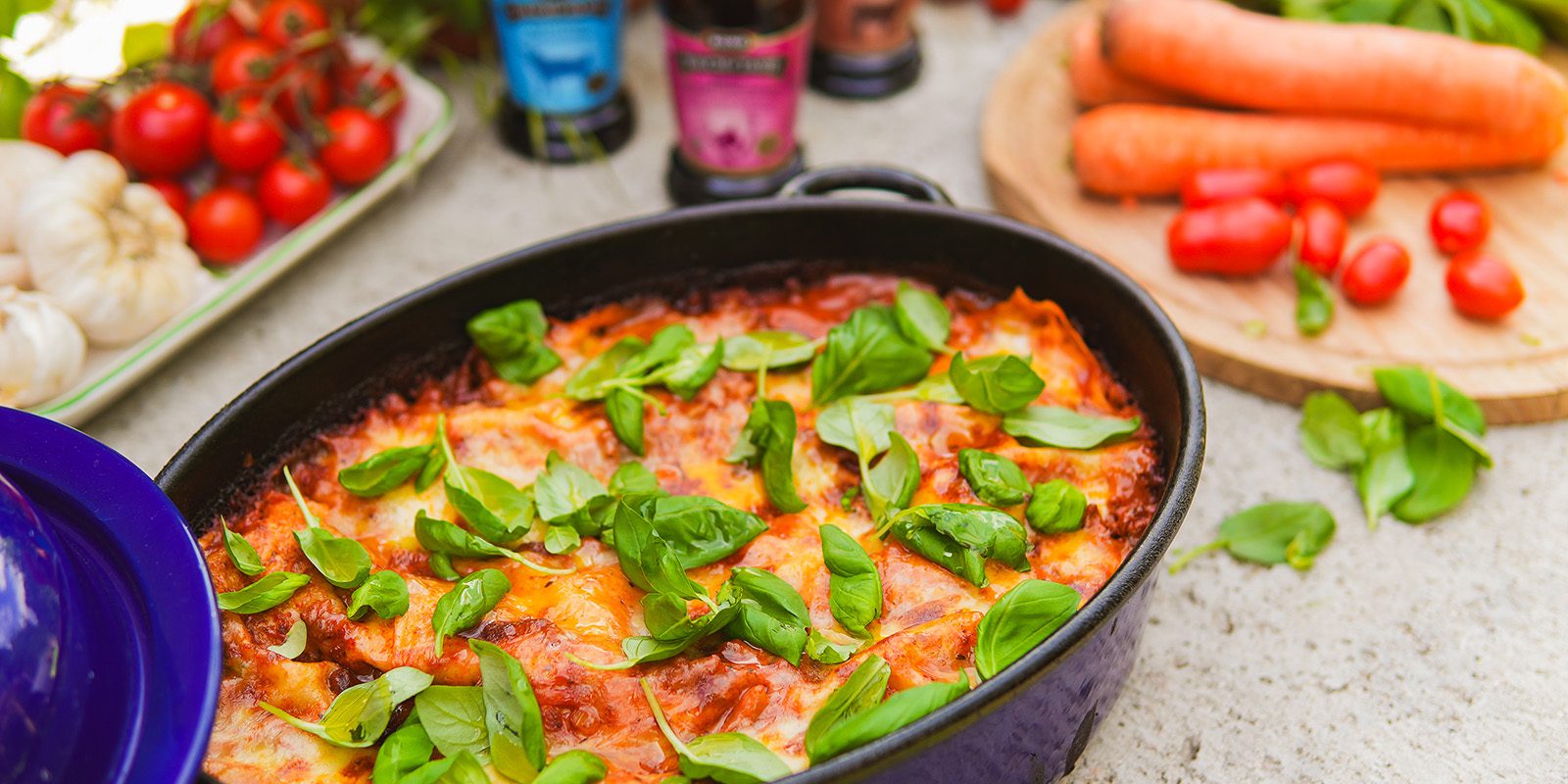 Lasagne al forno - klassisk italiensk lasagne