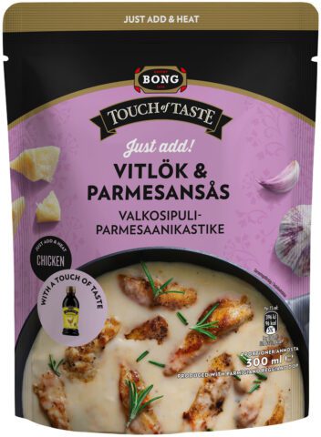 Just Add Vitlök och parmesansås
